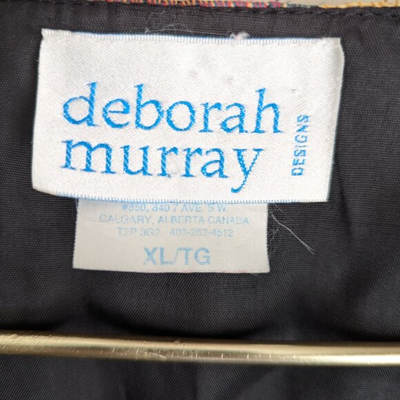 Deborah Murray Tapestry Abstract Southwestern Style Vest - Picture 2 of 6
